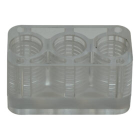 3 Hole Channel Block for Threaded Type Bushes - Wm. Lees & Sons - Aircraft and Sheet Metal Tooling