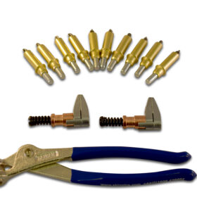 3/16 Cleco Pin Set with Pliers and Side Grip Clamps - Wm. Lees & Sons - Aircraft and Sheet Metal Tooling