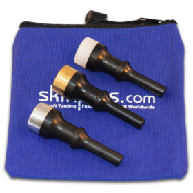 3 pc Brass/Nylon/Aluminium Rivet Set /Snaps - Wm. Lees & Sons - Aircraft and Sheet Metal Tooling