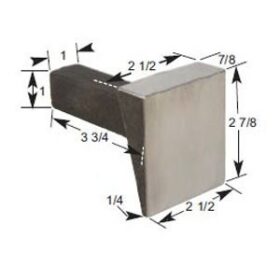 Bucking Bar 71523 Rivet Block - Wm. Lees & Sons - Aircraft and Sheet Metal Tooling