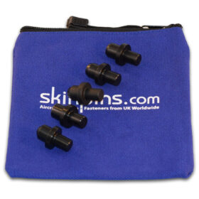 4 pc Jiffy / Short Shank Rivet Set / Snap - Wm. Lees & Sons - Aircraft and Sheet Metal Tooling