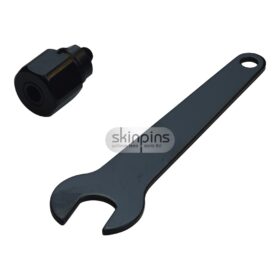 Mini Cone Chuck with Chuck Spanner Wrench - Wm. Lees & Sons - Aircraft and Sheet Metal Tooling
