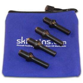 4 pc 2 1/2" Rivet Set / Snap- Wm. Lees & Sons - Aircraft and Sheet Metal Tooling