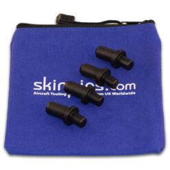 4 pc Jiffy/Short Shank Offset Rivet Set / Snap - Wm. Lees & Sons - Aircraft and Sheet Metal Tooling