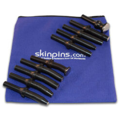 10 piecc 3 1/2" Straight and Offset Rivet Set / Snap - Wm. Lees & Sons - Aircraft and Sheet Metal Tooling