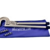2" Deluxe Rivet Squeezer with 11 piece set of dies- Wm. Lees & Sons - Aircraft and Sheet Metal Tooling