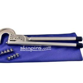 2" Deluxe Rivet Squeezer with 11 piece set of dies- Wm. Lees & Sons - Aircraft and Sheet Metal Tooling