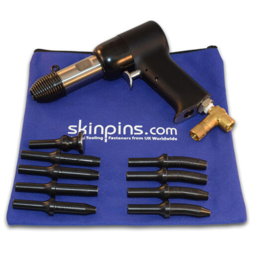 3X Rivet Gun and rivet snaps - Wm. Lees & Sons - Aircraft and Sheet Metal Tooling