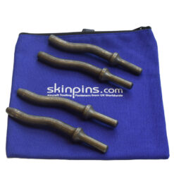 5.5" Double Offset Rivet Snap with .401 Dia Shank