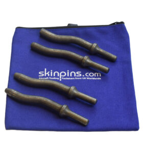 5.5" Double Offset Rivet Snap with .401 Dia Shank