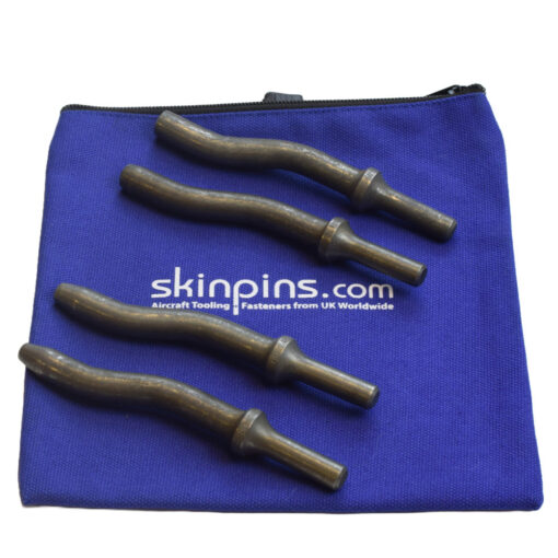 5.5" Double Offset Rivet Snap with .401 Dia Shank