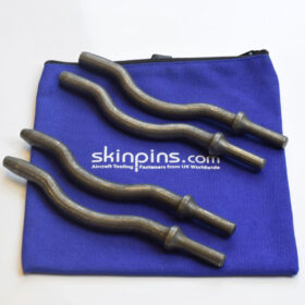 7 1/2" Gooseneck Rivet Snaps .401 Dia Shank AN470 Rivets