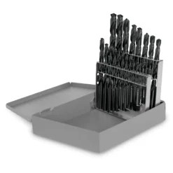 Black Oxide Jobber 21 piece Drill Set - Wm. Lees & Sons - Aircraft and Sheet Metal Tooling