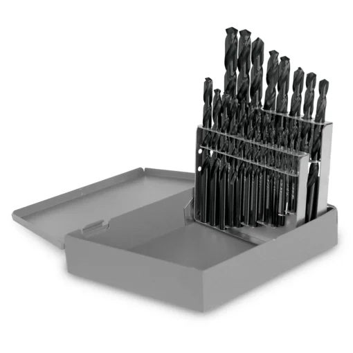 Black Oxide Jobber 21 piece Drill Set - Wm. Lees & Sons - Aircraft and Sheet Metal Tooling