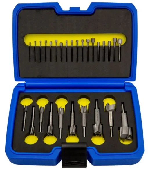 28 Piece Counterbore and Pilot Kit in Box | Skinpins