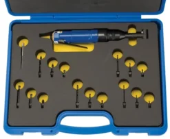 Right Angle Air Drill Kit in Box / Skinpins
