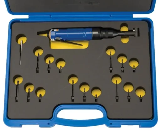 Right Angle Air Drill Kit in Box / Skinpins