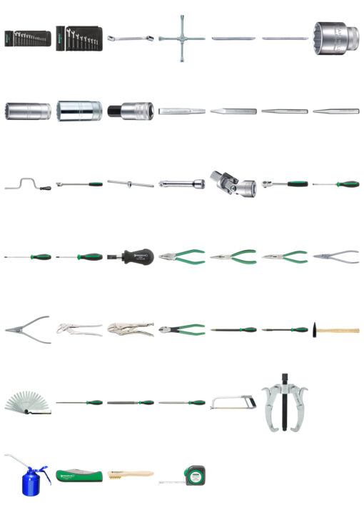 Stahlwille Large workshop tool set / Skinpins