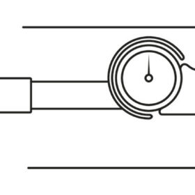 Stahlwille Torque wrench MANOSKOP® with dial gauge and fixed ratchet (50450080)