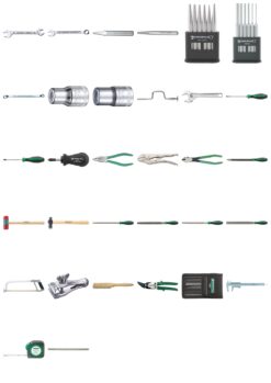Stahlwille 13211A Sheetmetal Tool Set | Skinpins