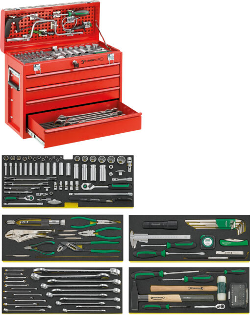 Stahlwille Line Maintenance set in tool box No 13216/4 (98814803) / Skinpins