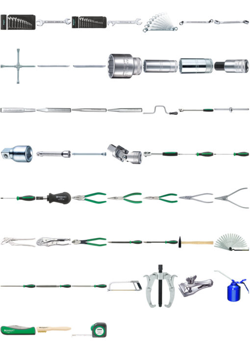 Stahlwille Large workshop tool set (97840312) / Skinpins