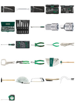 Stahlwille Construction machinery set (978414180) / Skinpins