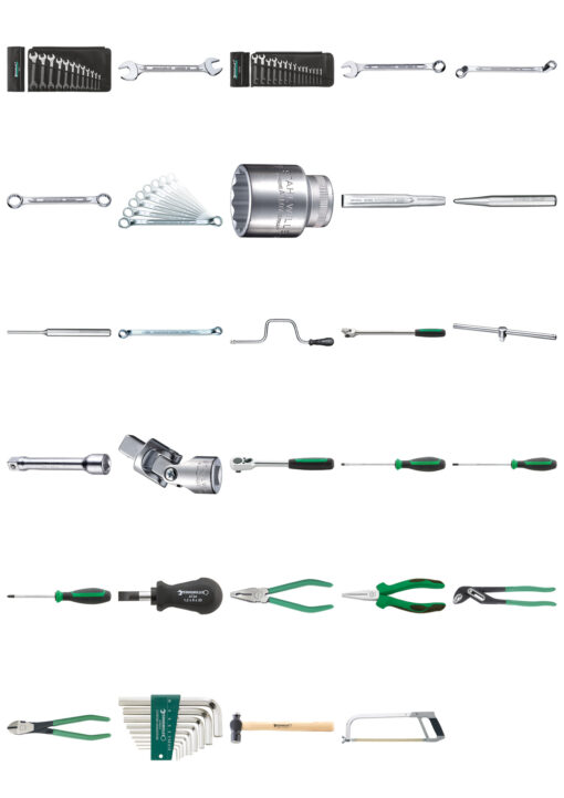 Stahlwille Large workshop tool set (97842613) / Skinpins