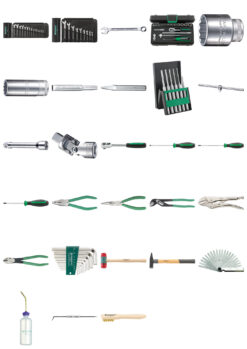 Stahlwille Large workshop tool set (97842714) | Skinpins